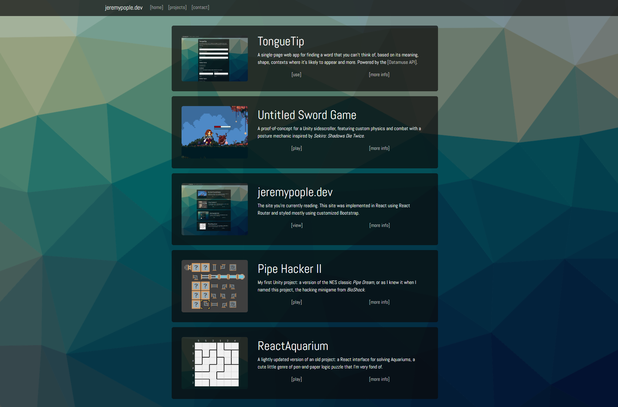 A screenshot from jeremypople.dev